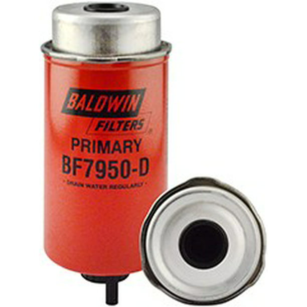 Baldwin Heavy Duty BF7950D Fuel Filter,7-21/32 x 3-1/2 x 7-21/32 In 